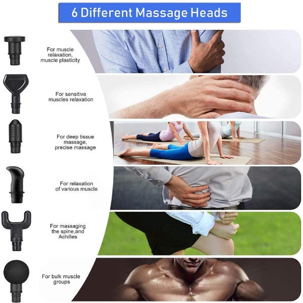 TEQ Powerful   Massager Gun Vibration Muscle Therapy XL Powerful Version Free Bag TEQ Powerful   Massager Gun Vibration Muscle Therapy XL Powerful Version Free Bag